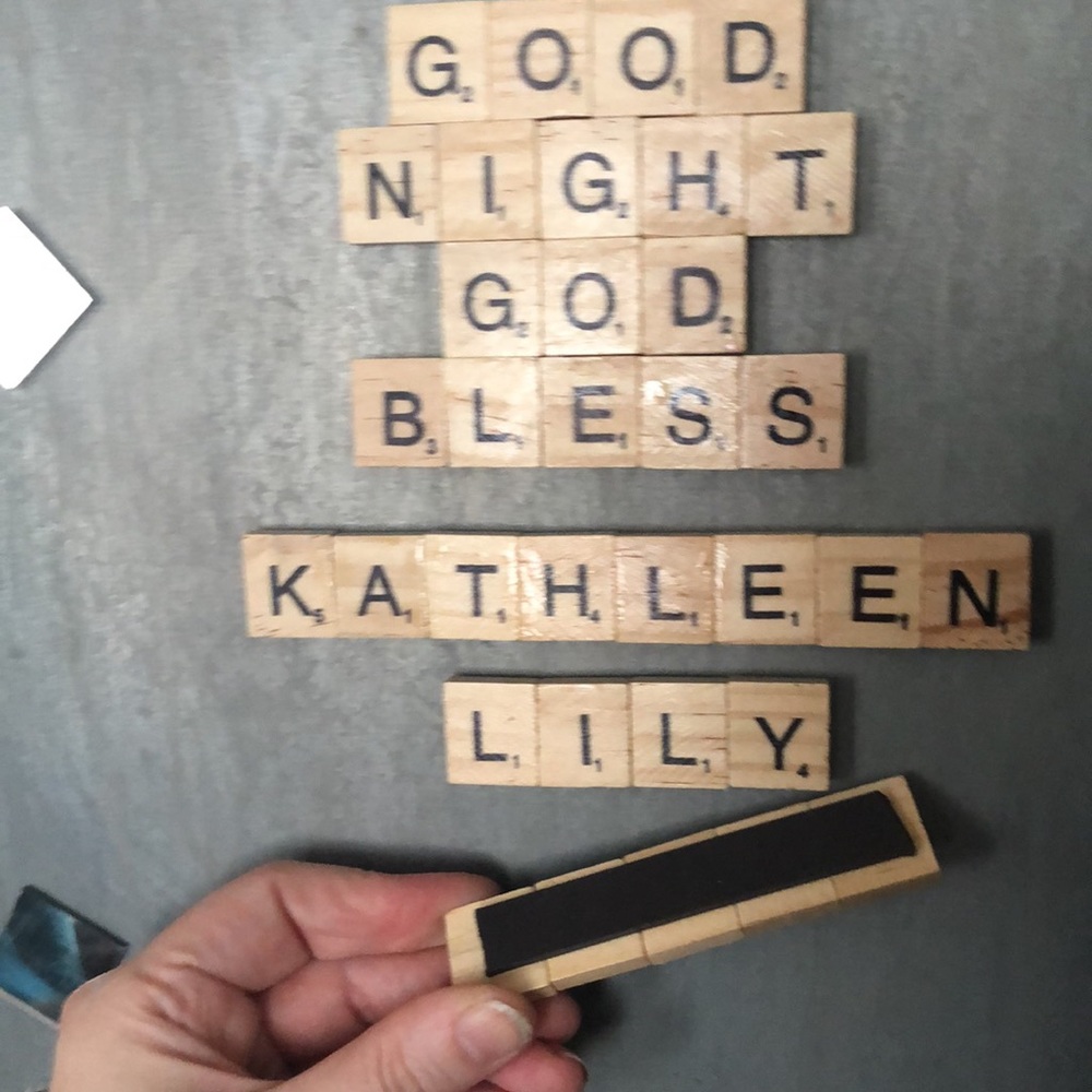 Customized Scrabble Magnets - Picture 3 of 9